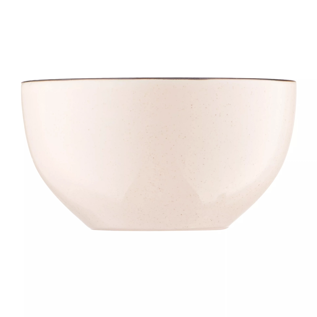 Салатник Ardesto Emilia 610мл, 14см, кераміка, бежевий (AR0714EBG) - зображення 2