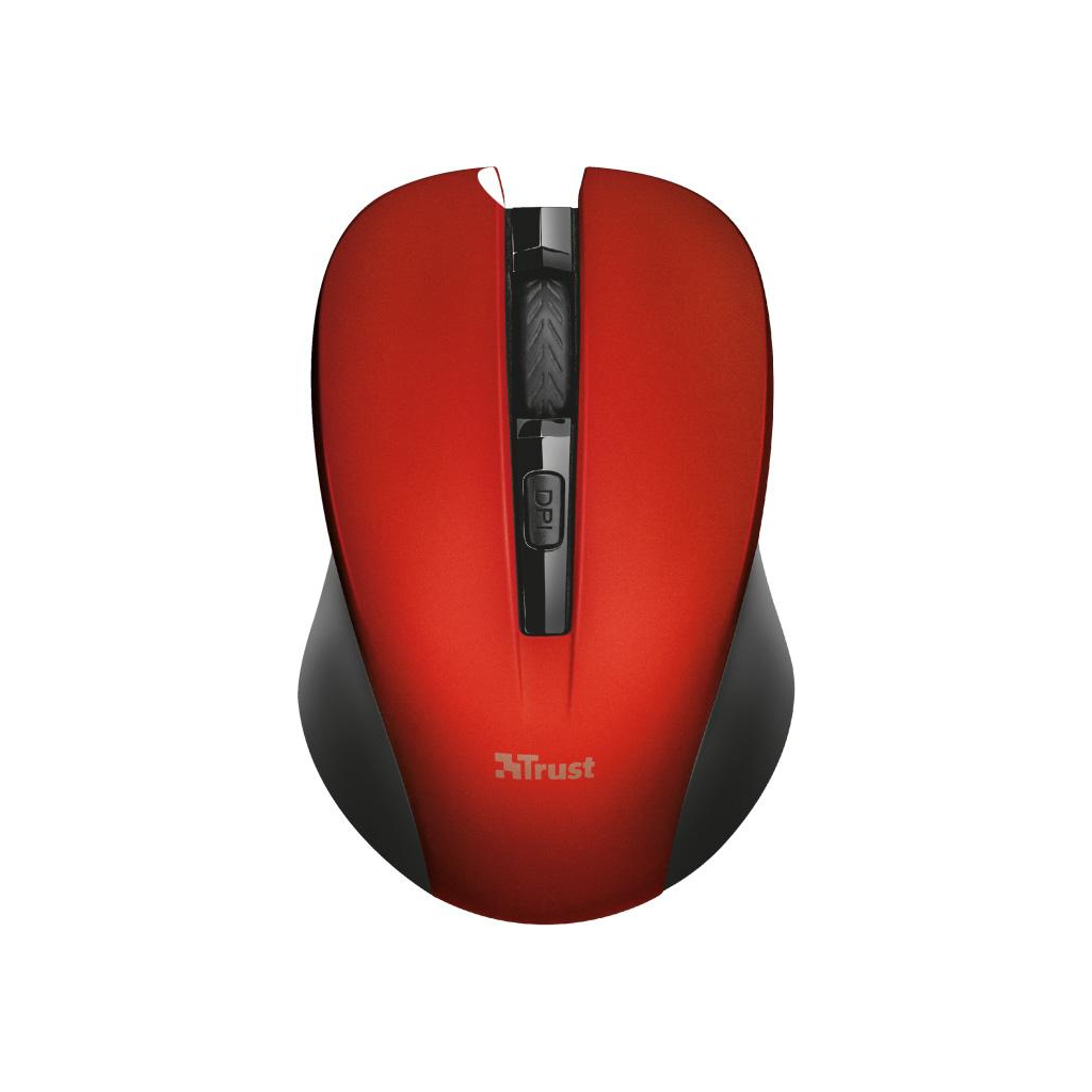 Мишка Trust Mydo Silent wireless mouse red (21871) - зображення 2