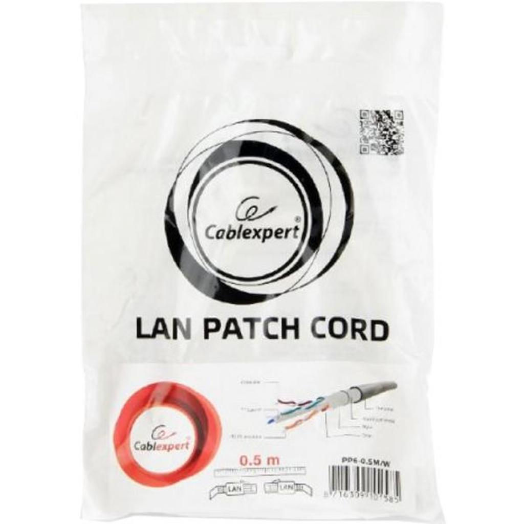 Патч-корд Cablexpert 5м, cat.6, FTP (PP6-5M/W) - зображення 2