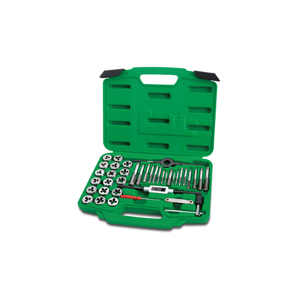 Набір мітчиків і плашок Toptul 40 шт. М3-М12 (JGAI4001) - зображення 1