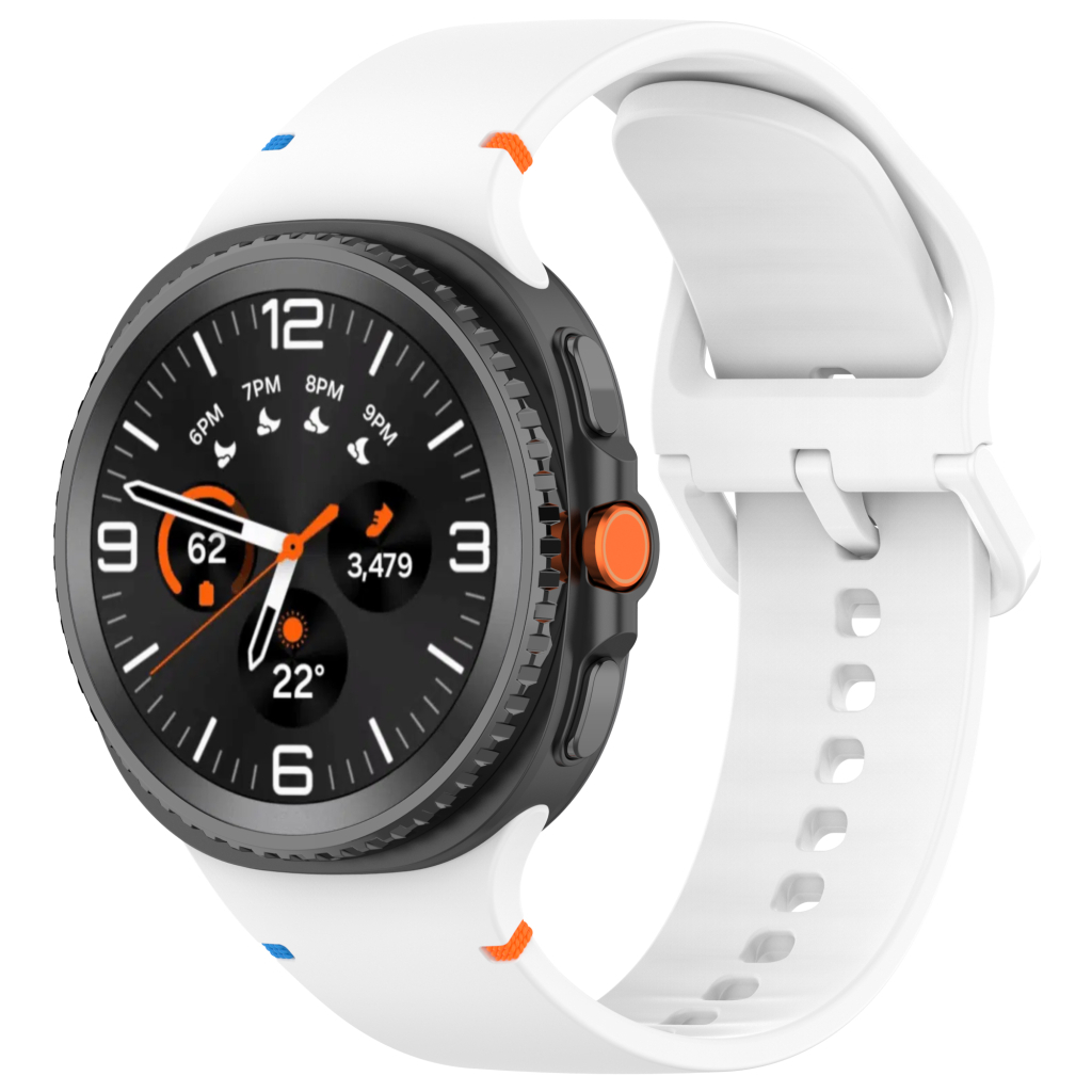 Ремінець до смарт-годинника Armorstandart Samsung Galaxy Watch 8 / 8 Classic (22x132 mm) White (ARM86876) - зображення 1