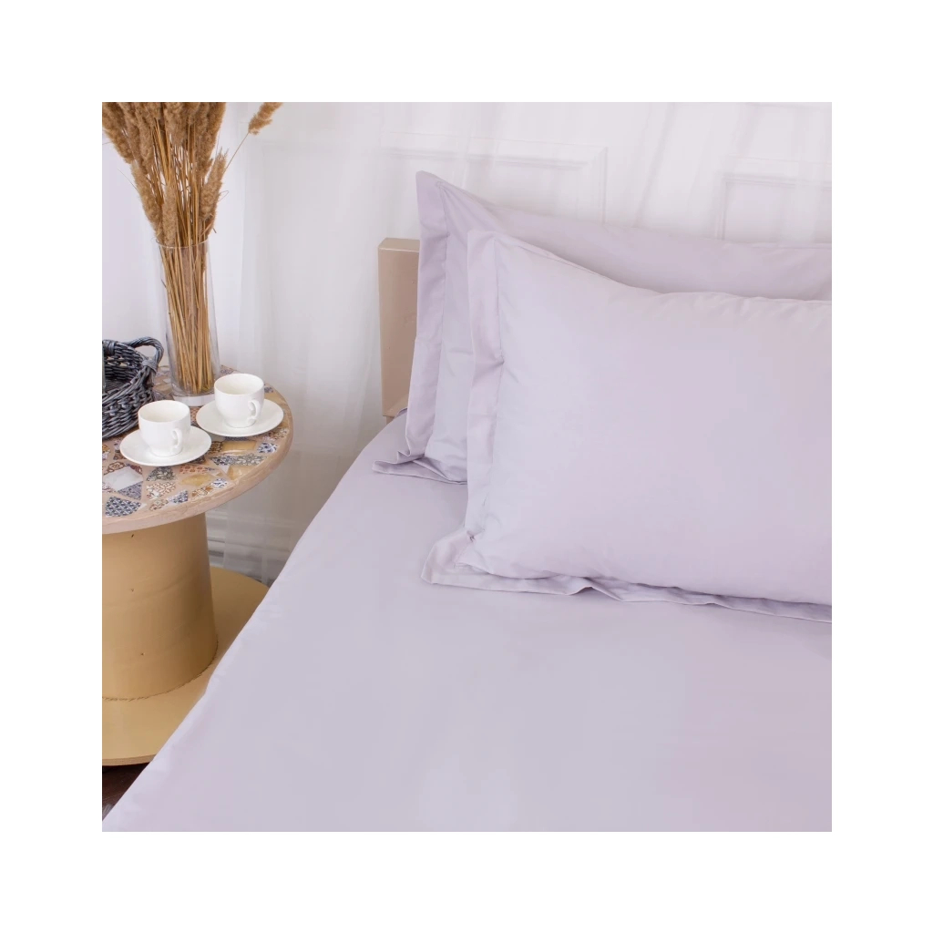 Постільна білизна MirSon Poplin Line 054 Light Gray 110x140 (2200006277354) - изображение 4