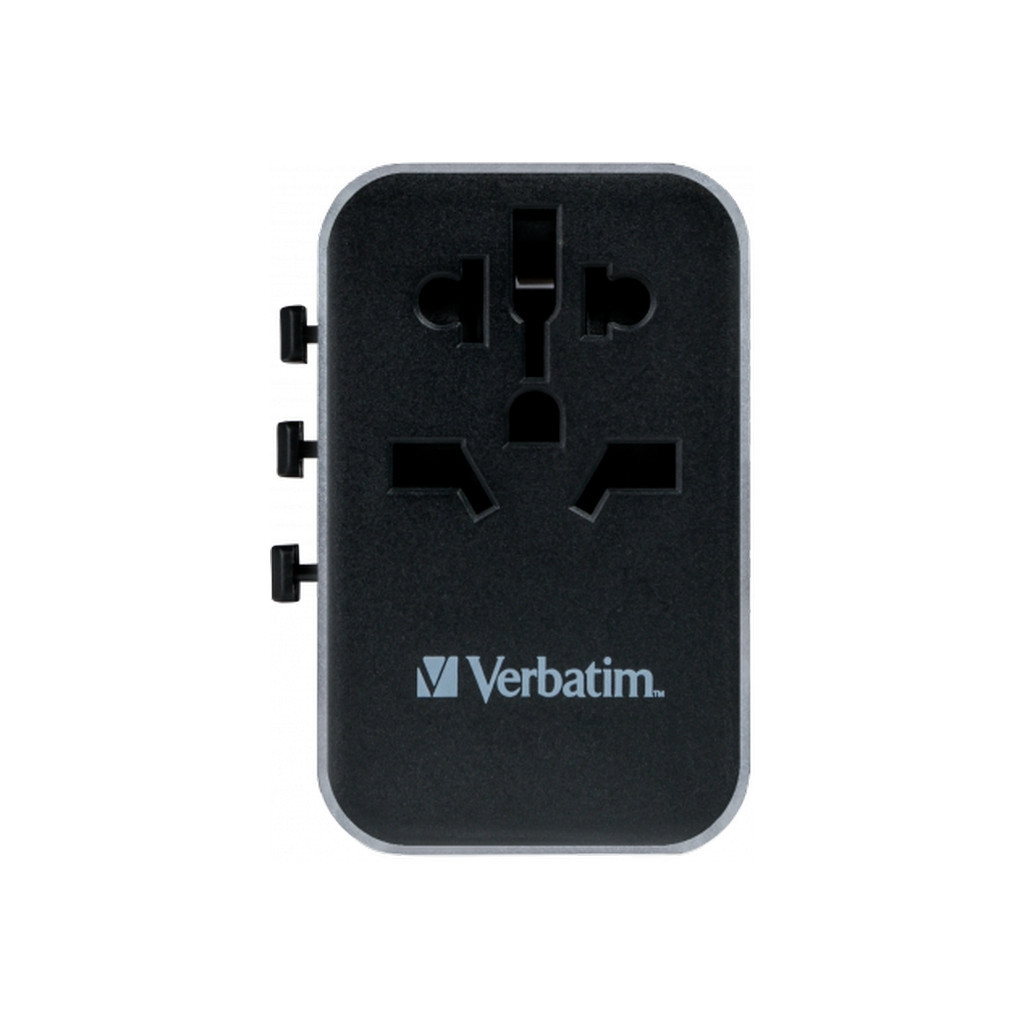 Зарядний пристрій Verbatim UTA-04 PD61W (3xUSB-A/2xUSB-C) (49546) - зображення 4
