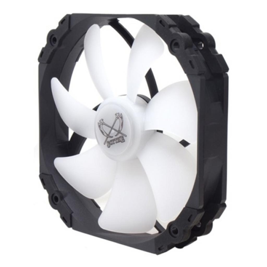 Кулер до корпусу Scythe Kaze Flex 140 mm Round RGB PWM (KF1425FD18R-P) - зображення 2