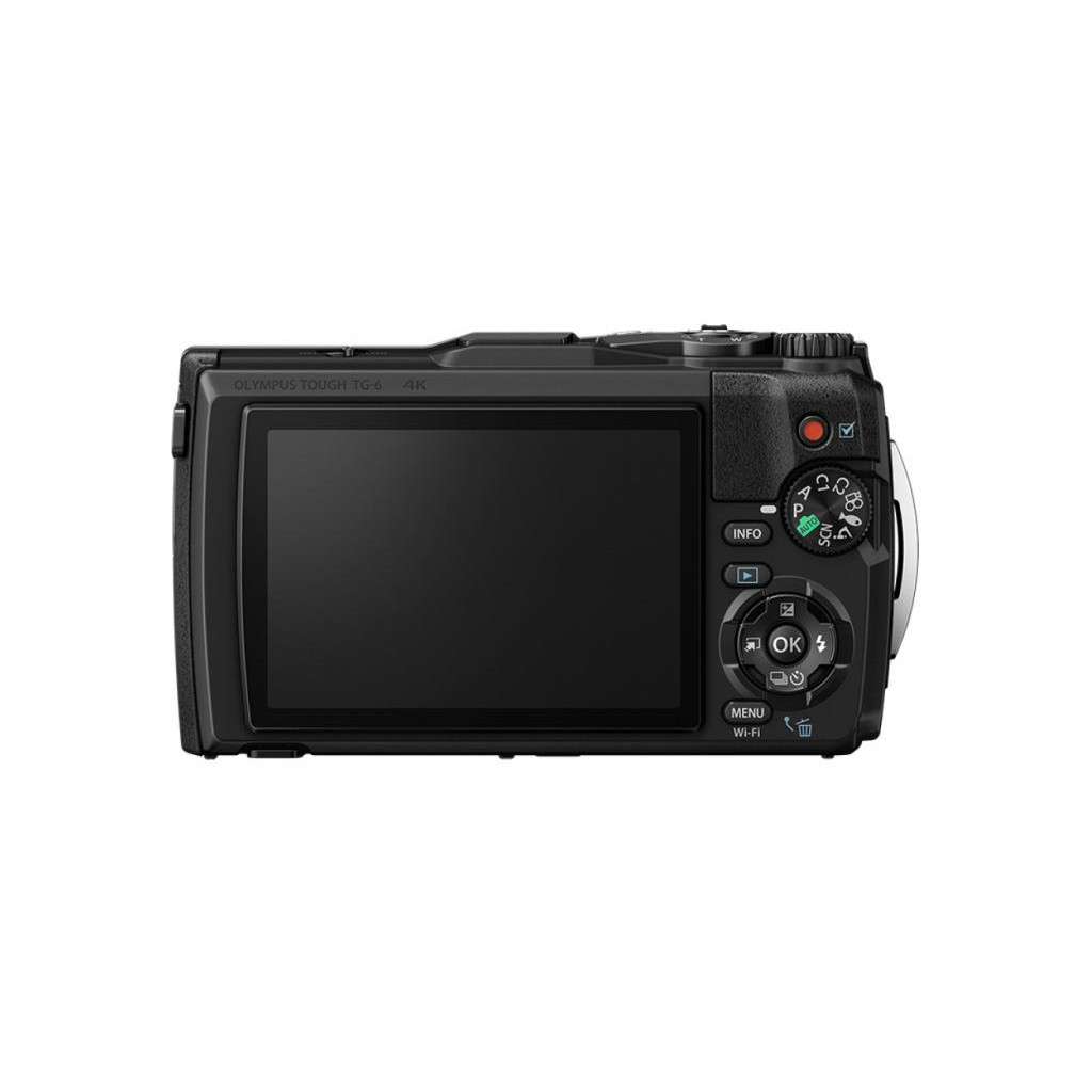 Цифровий фотоапарат Olympus TG-6 Tough adventure kit Black (V104210BE010) - зображення 2