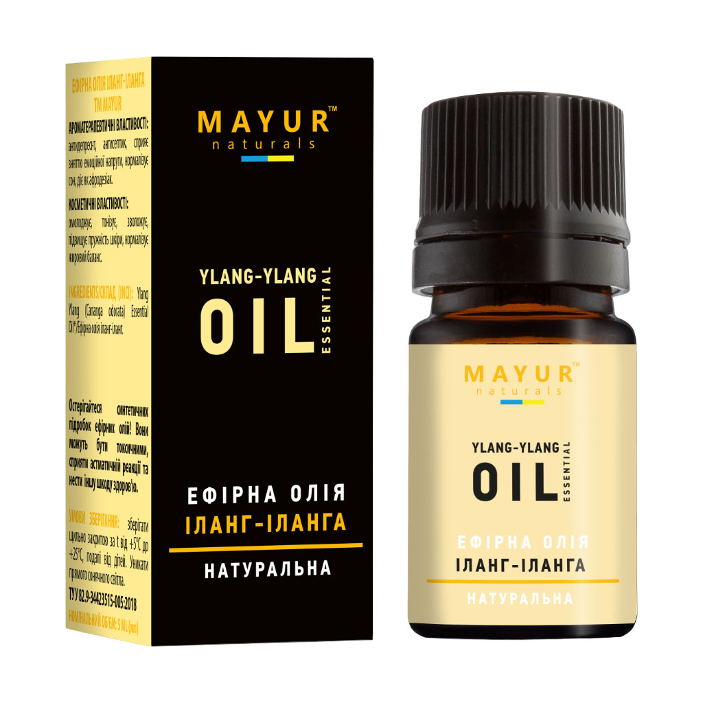 Ефірна олія Mayur Іланг-іланга 5 мл (4820189561477) - изображение 1