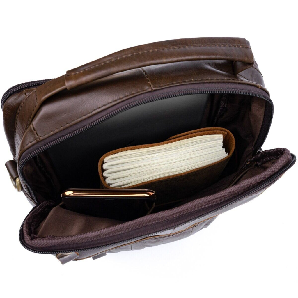 Сумка Vintage Коричнева (14764) - зображення 9