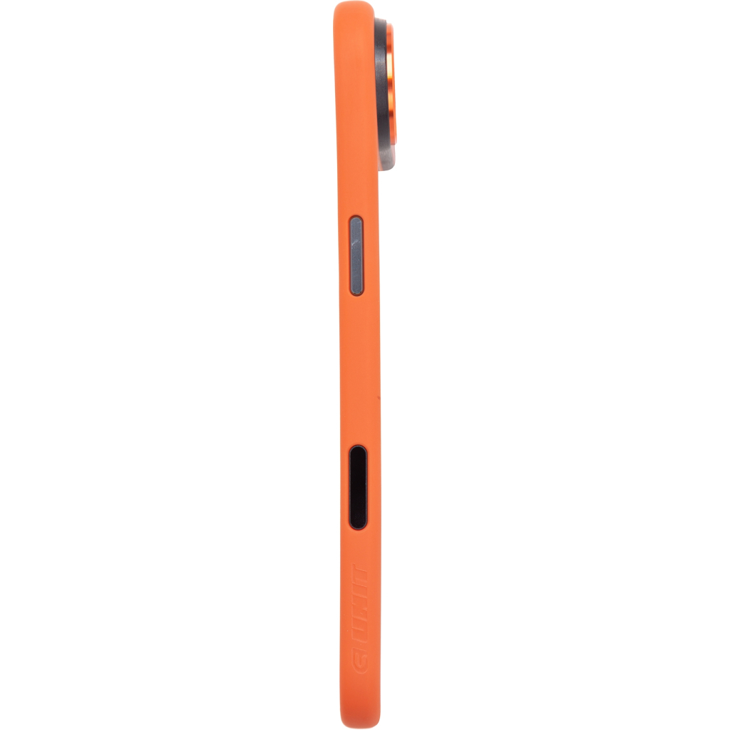 Чохол до мобільного телефона Armorstandart Unit MagCase SE Apple iPhone 17 Air Orange Black (ARM86327) - зображення 4
