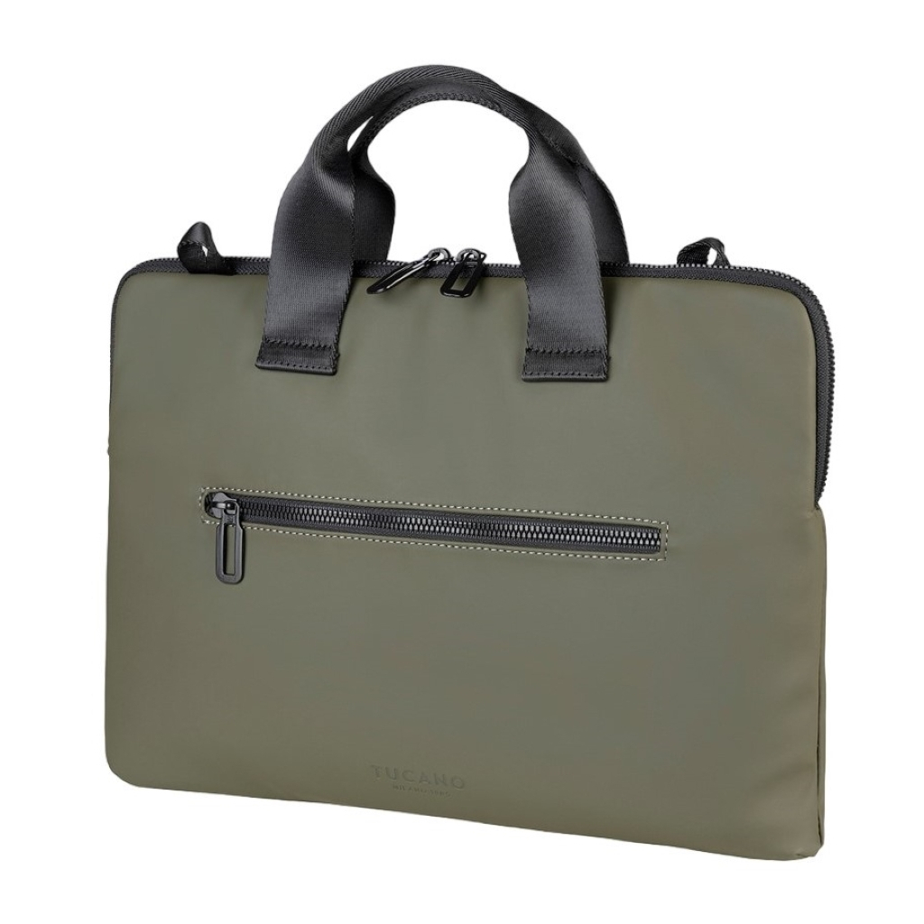 Сумка для ноутбука Tucano 16" Gommo Super Slim green (BSGOM1516-VM) - зображення 2