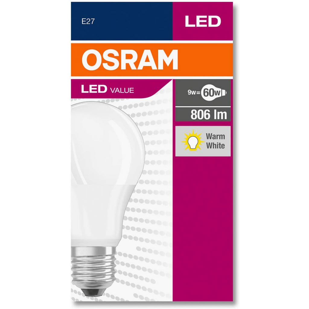 Лампочка Osram LED VALUE (4052899326842) - изображение 3