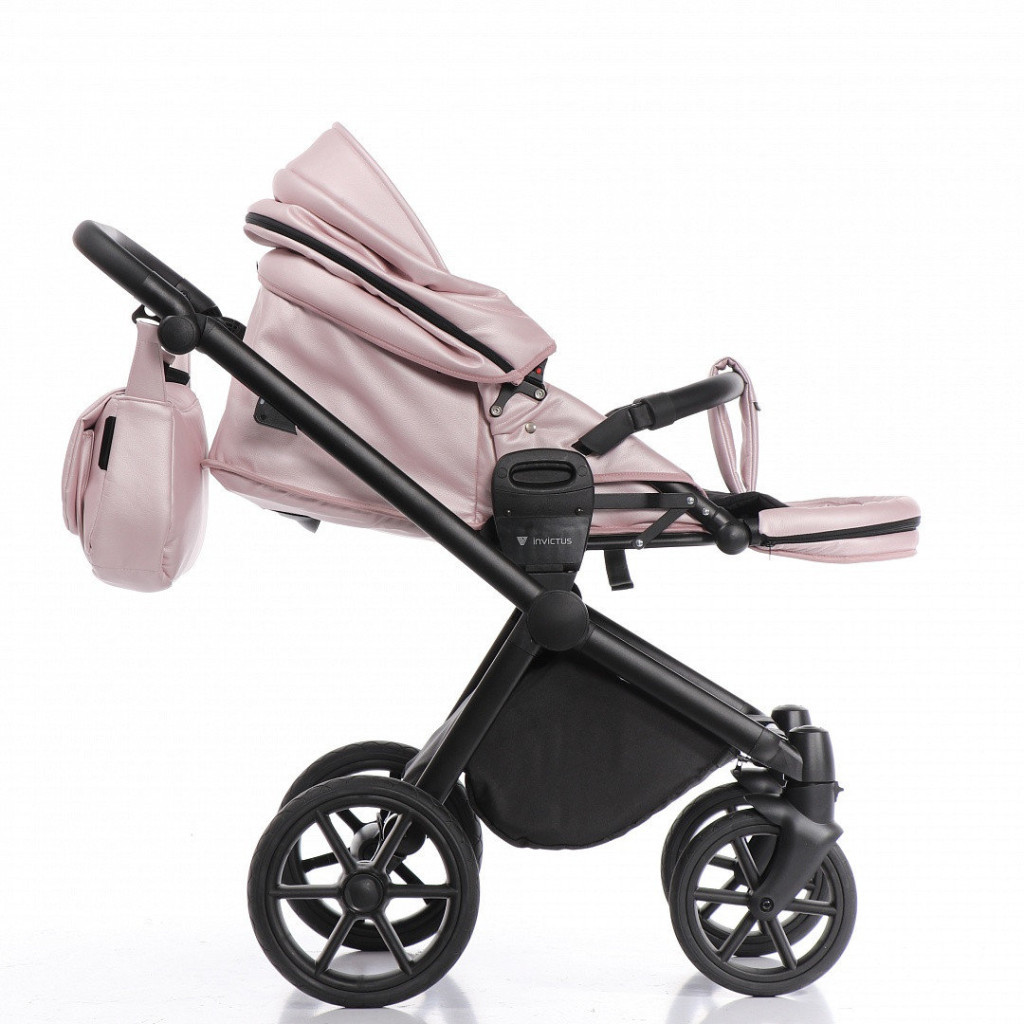 Коляска Invictus 2 в 1 V-Dream Lux Rose Black (71403) - зображення 6