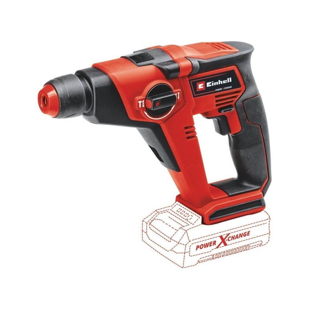 Перфоратор Einhell TE-HD 18/12 Li-Solo (без АКБ та ЗП) (4513970) - зображення 1