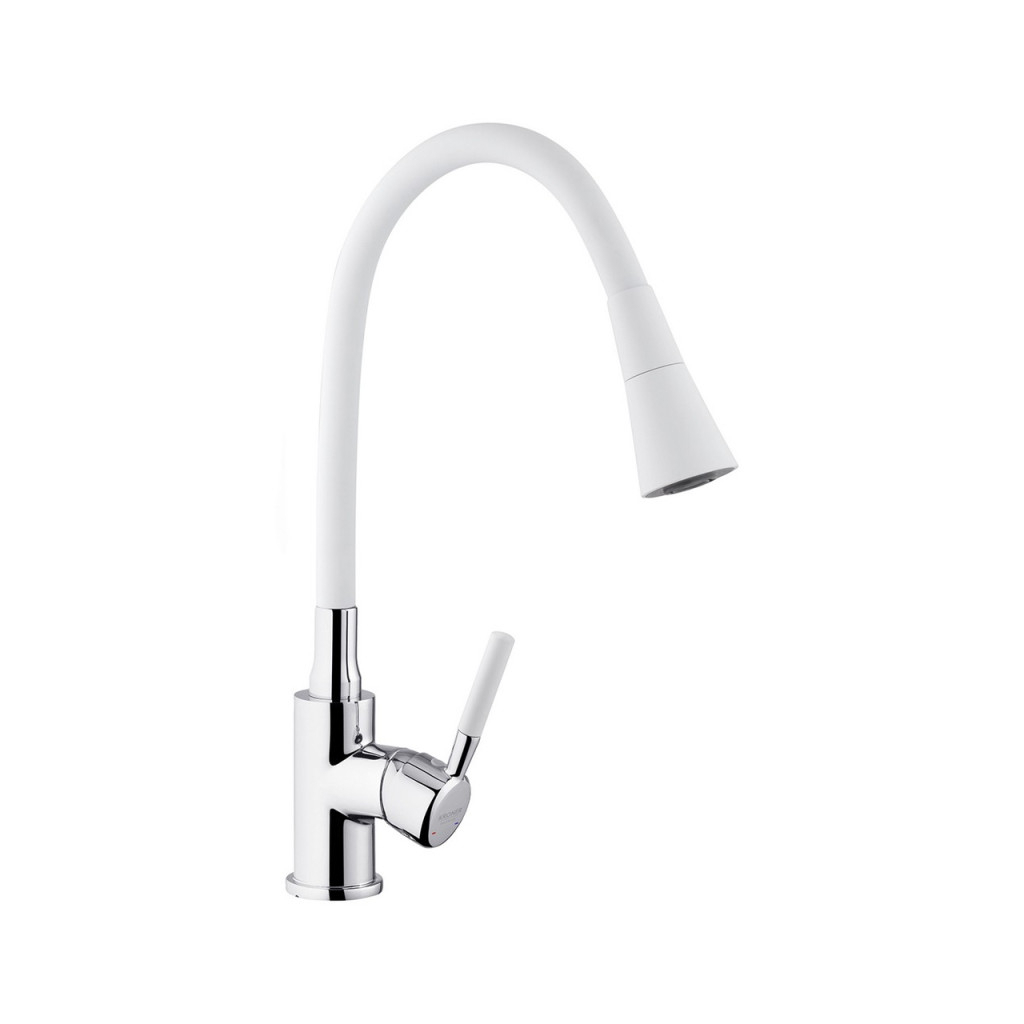 Змішувач Kroner Kuche-C132WHI - зображення 3