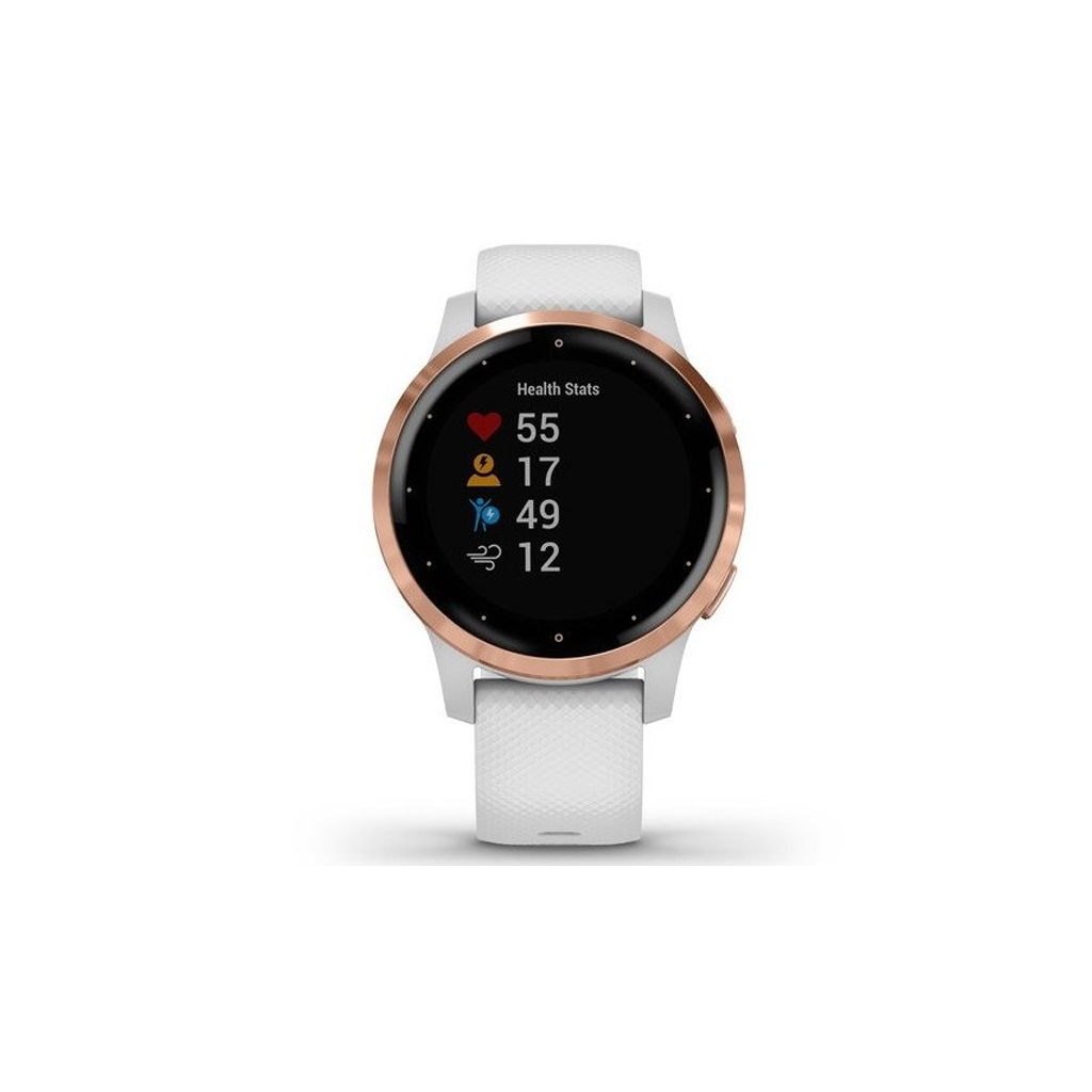 Смарт-годинник Garmin vivoactive 4S, White with Rose-gold Hardware (010-02172-23) - зображення 2