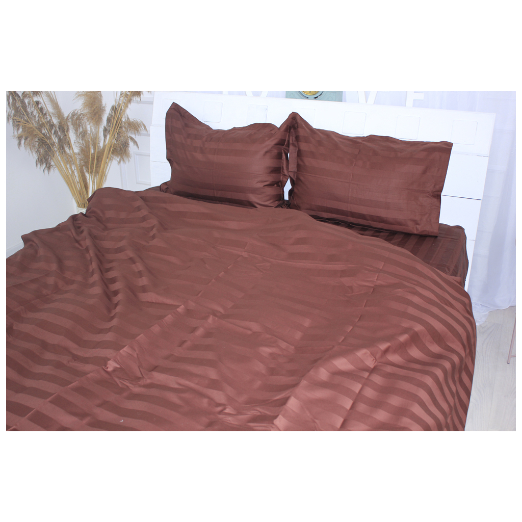 Постільна білизна MirSon Сатин Premium-страйп Lorenzo 160х220 (2200001478954) - зображення 3