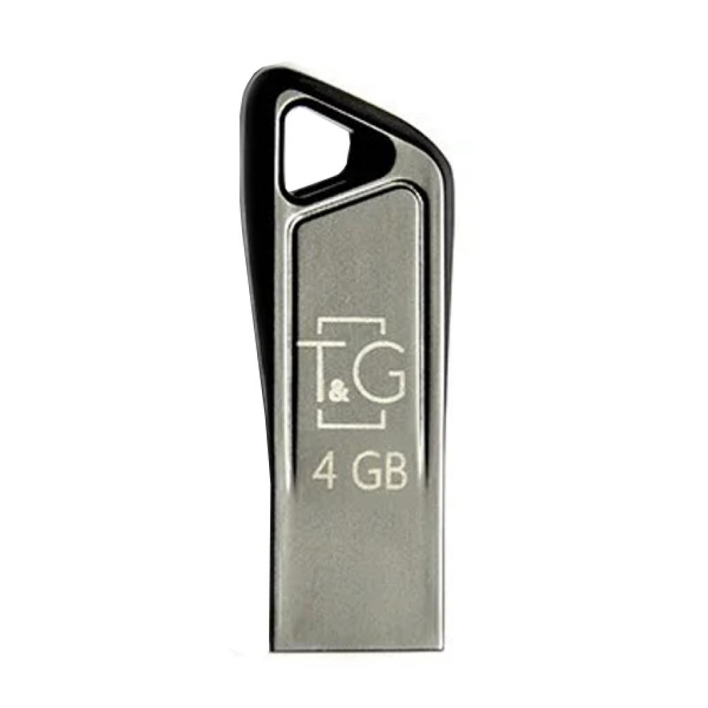 USB флеш накопичувач T&G 4GB 114 Metal Series USB 2.0 (TG114-4G) - зображення 1