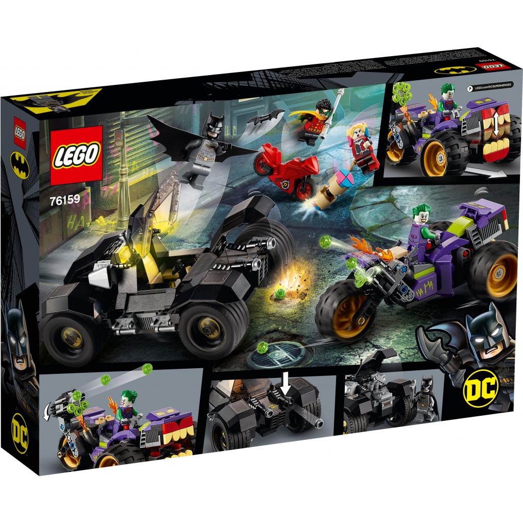 Конструктор LEGO Super Heroes Втеча Джокера на трициклі 440 деталей (76159) - зображення 9