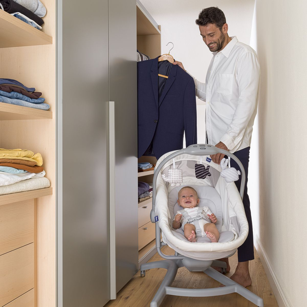 Ліжечко Chicco Baby Hug Air 4 в 1 Бежева (79193.01.00) - зображення 5