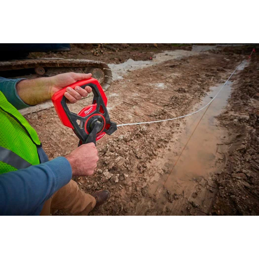 Рулетка Milwaukee відкрита LTO, 100м (48225211) - зображення 6
