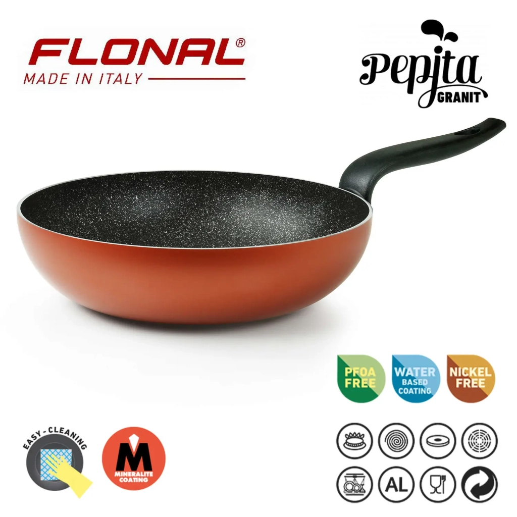 Сковорода Flonal WOK Pepita Granit 32 см (PGFWO3250) - зображення 6