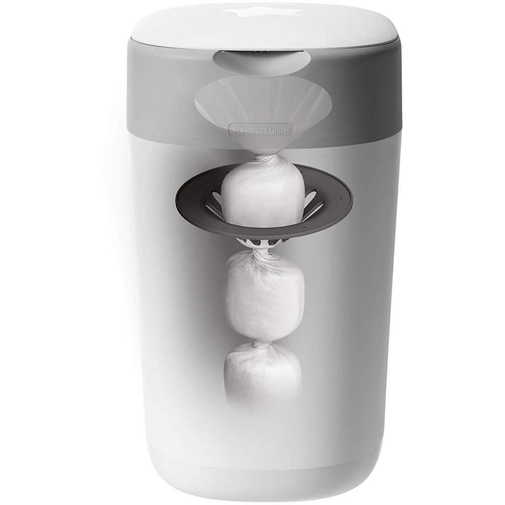 Накопичувач підгузників Tommee Tippee Twist and Click - Cotton White (5010415510013) - зображення 4
