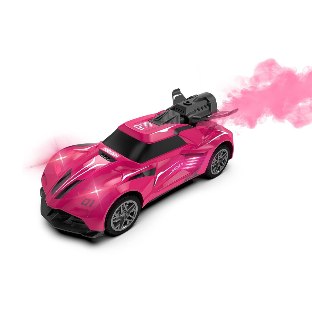 Радіокерована іграшка Sulong Toys Spray Car – Sport (рожевий, 1:24, світло, функція туман) (SL-354RHP) - зображення 1