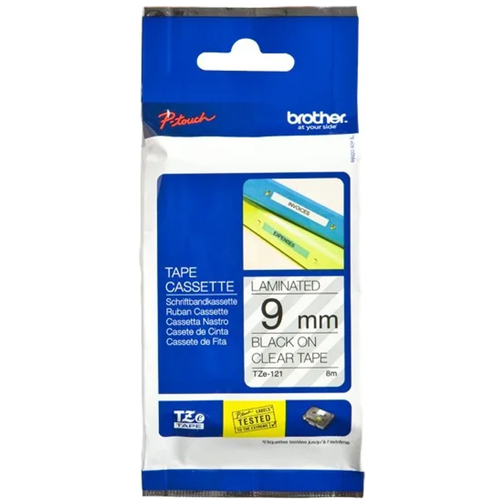Стрічка для принтера етикеток Brother TZE121 - зображення 1