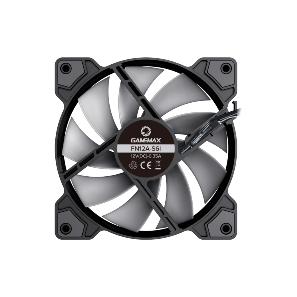 Кулер до корпусу Gamemax FN12A-S6I - зображення 6