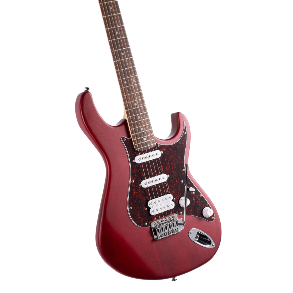 Електрогітара Cort G110 Open Pore Black Cherry (G110 OPBC) - зображення 3