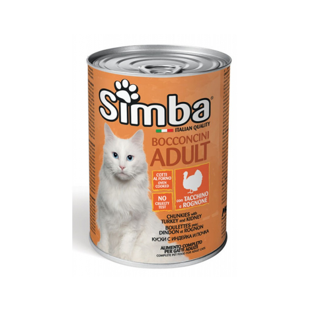 Консерви для котів Simba Cat Wet індичка 415 г (8009470009522) - зображення 1
