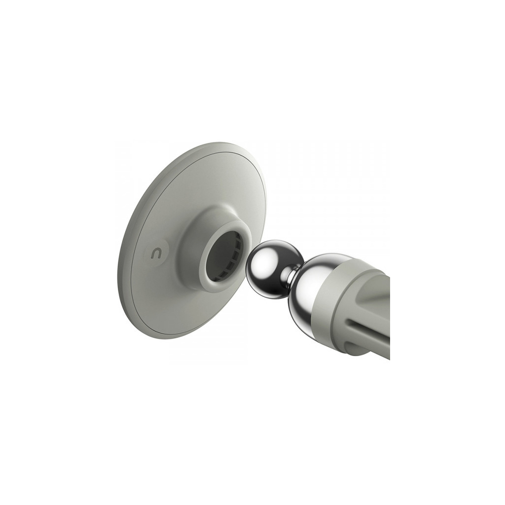 Універсальний автотримач Baseus Magnetic (на решітку) creamy-white (SUCC000102) - изображение 5