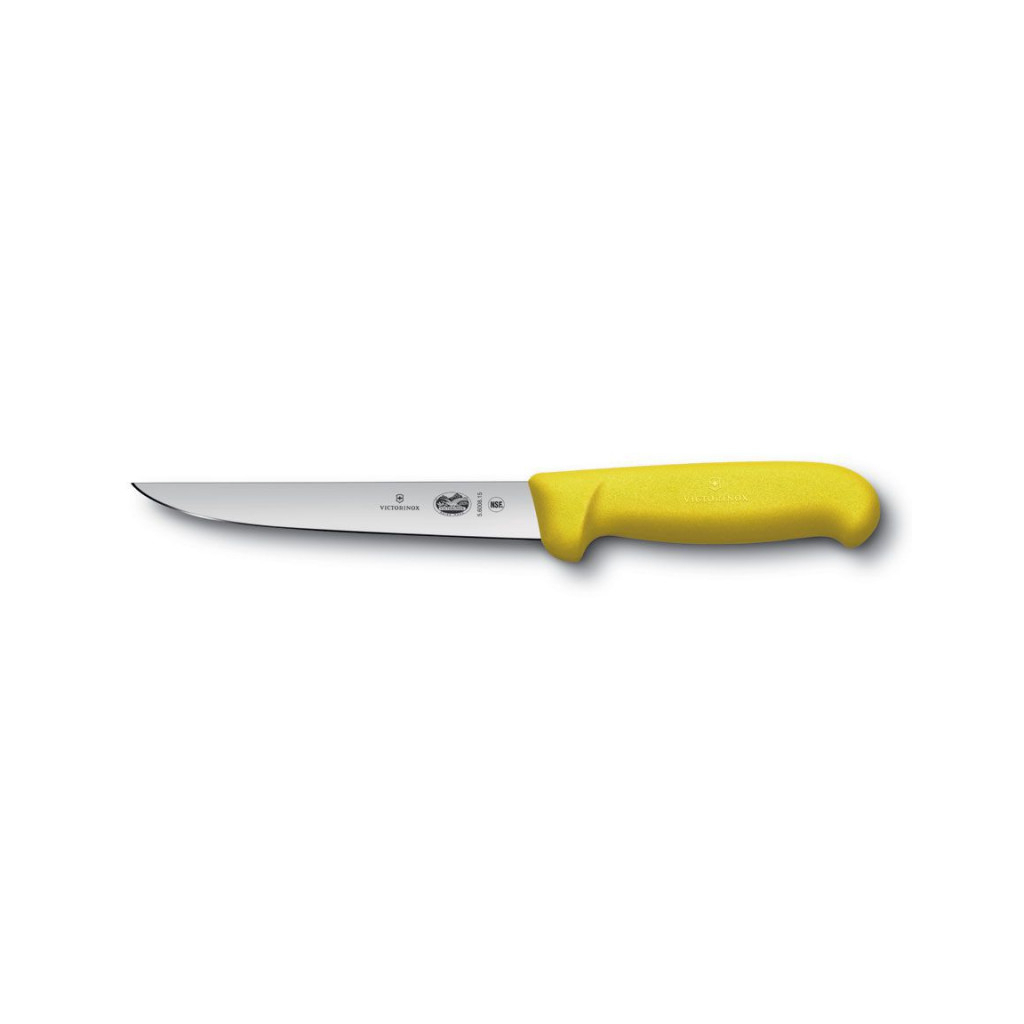 Кухонний ніж Victorinox Fibrox Boning 15 см Yellow (5.6008.15) - зображення 1