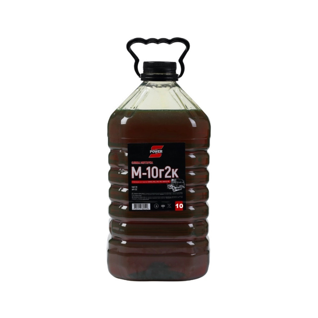 Моторна олива S-POWER М-10Г2к 10л - зображення 1