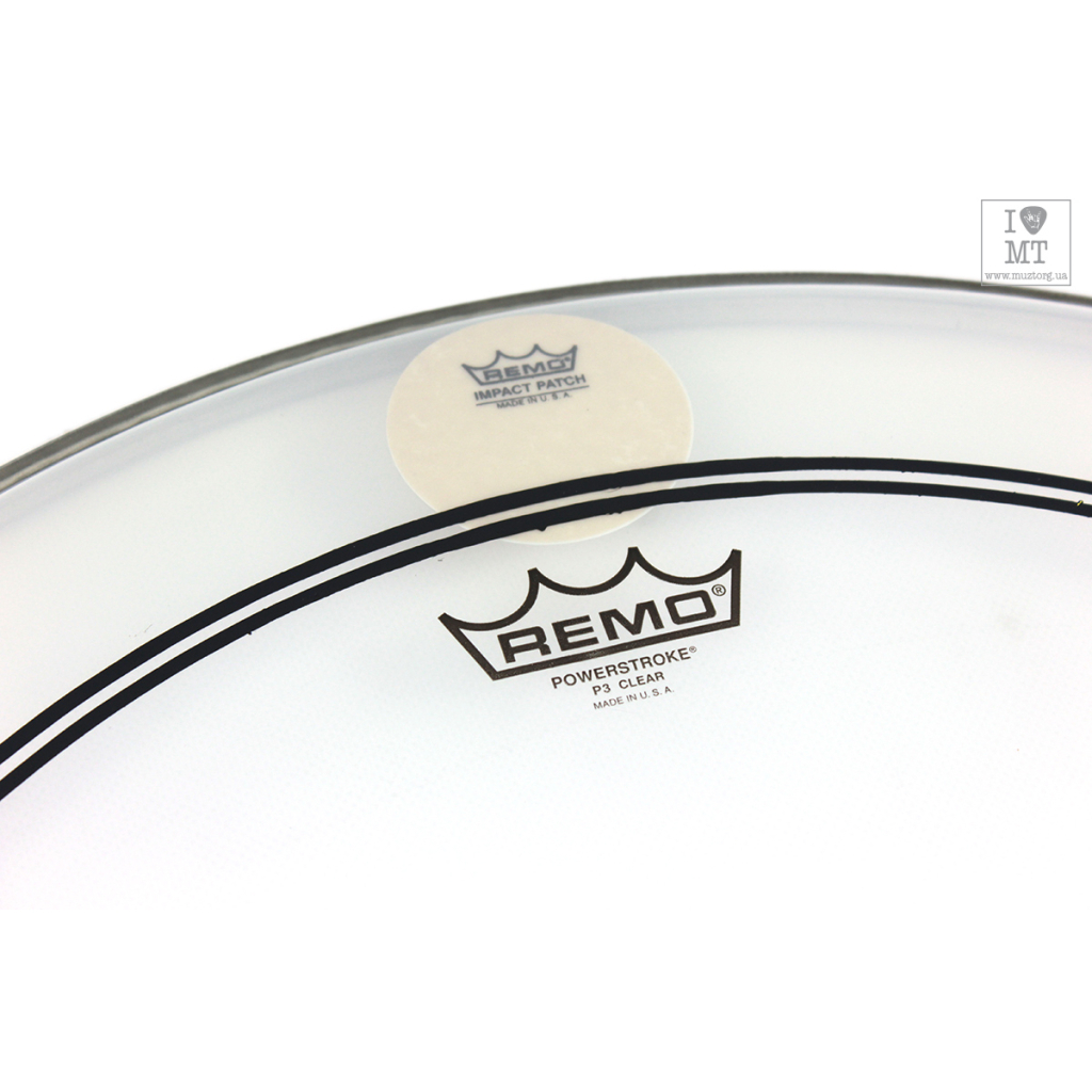 Пластик для барабана Remo Powerstroke 3 Clear 22" (209322) - изображение 3