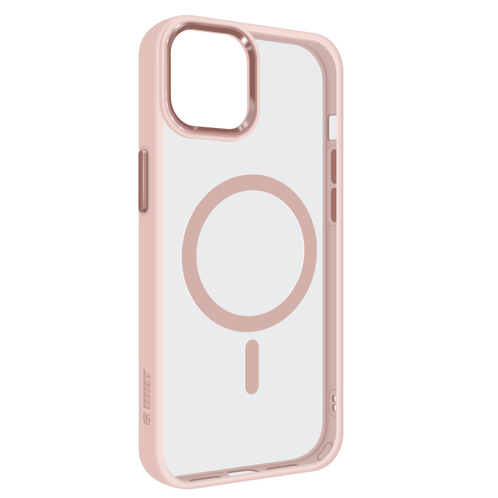Чохол до мобільного телефона Armorstandart Unit MagSafe Apple iPhone 12/12 Pro Pink (ARM75225) - зображення 1