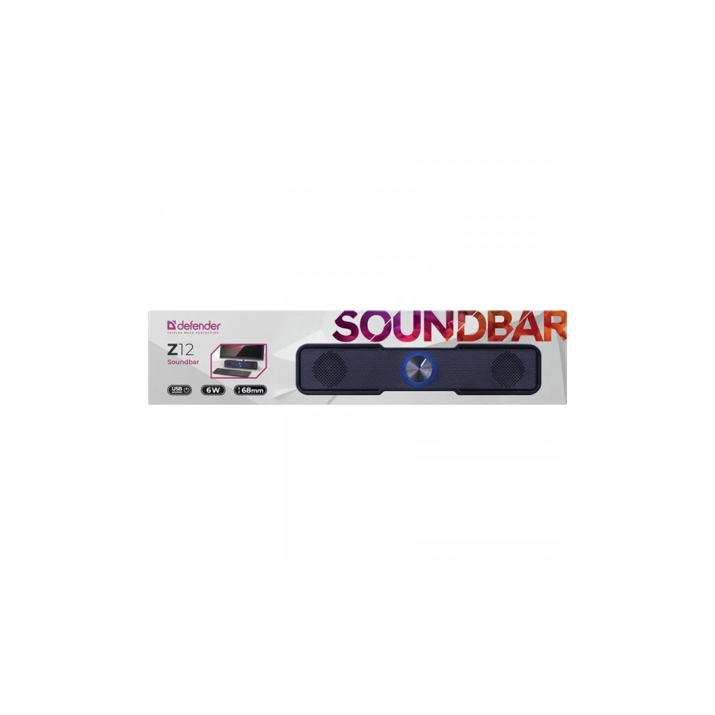 Акустична система Defender Soundbar Z12 Black (65312) - зображення 6