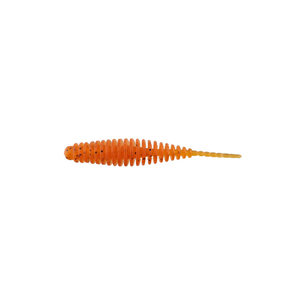 Силікон рибальський FishUP Tanta 3.5" 049 - Pumpkin Orange/Black (5шт/уп) (1864.04.53) - изображение 1