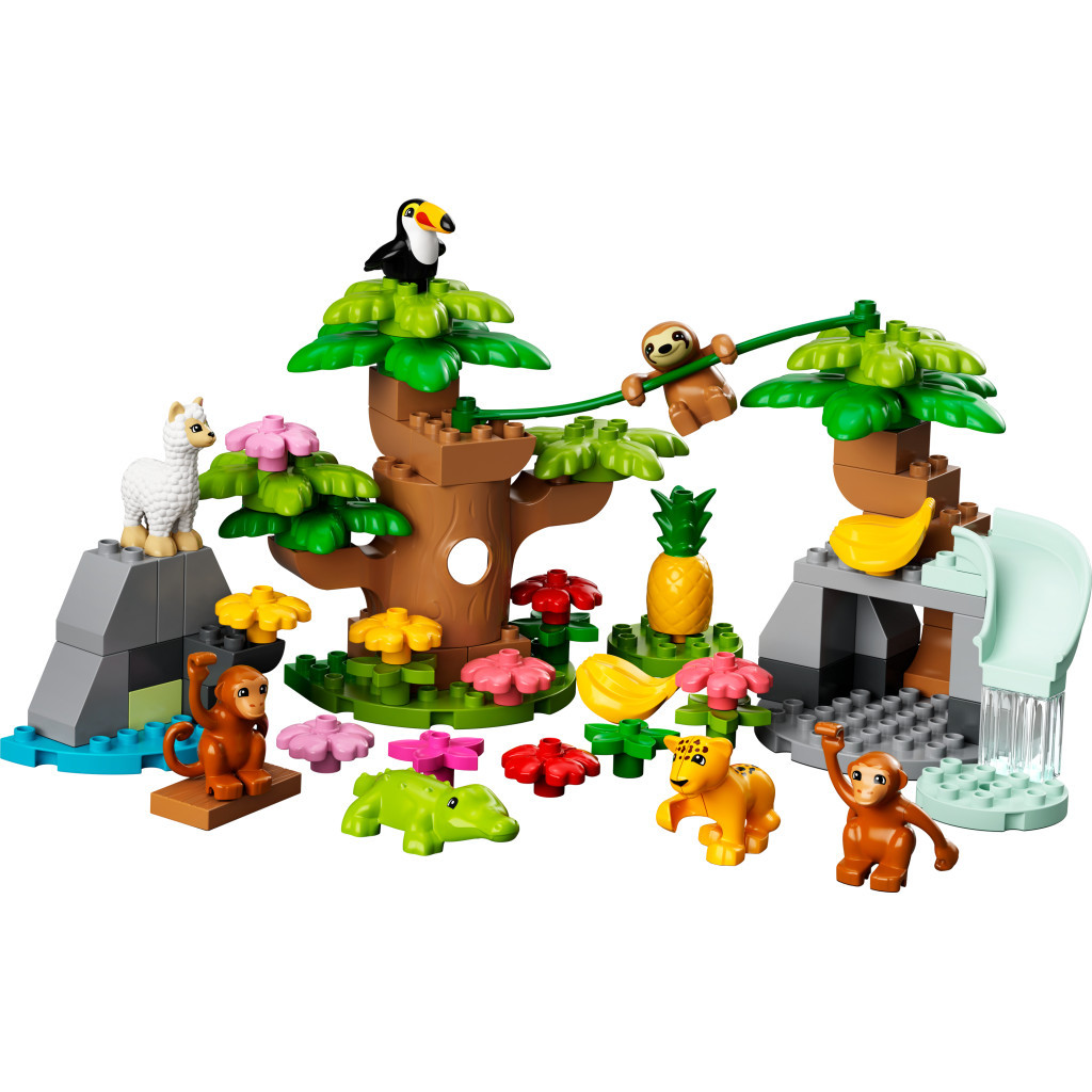 Конструктор LEGO DUPLO Дикі тварини Південної Америки (10973) - зображення 9