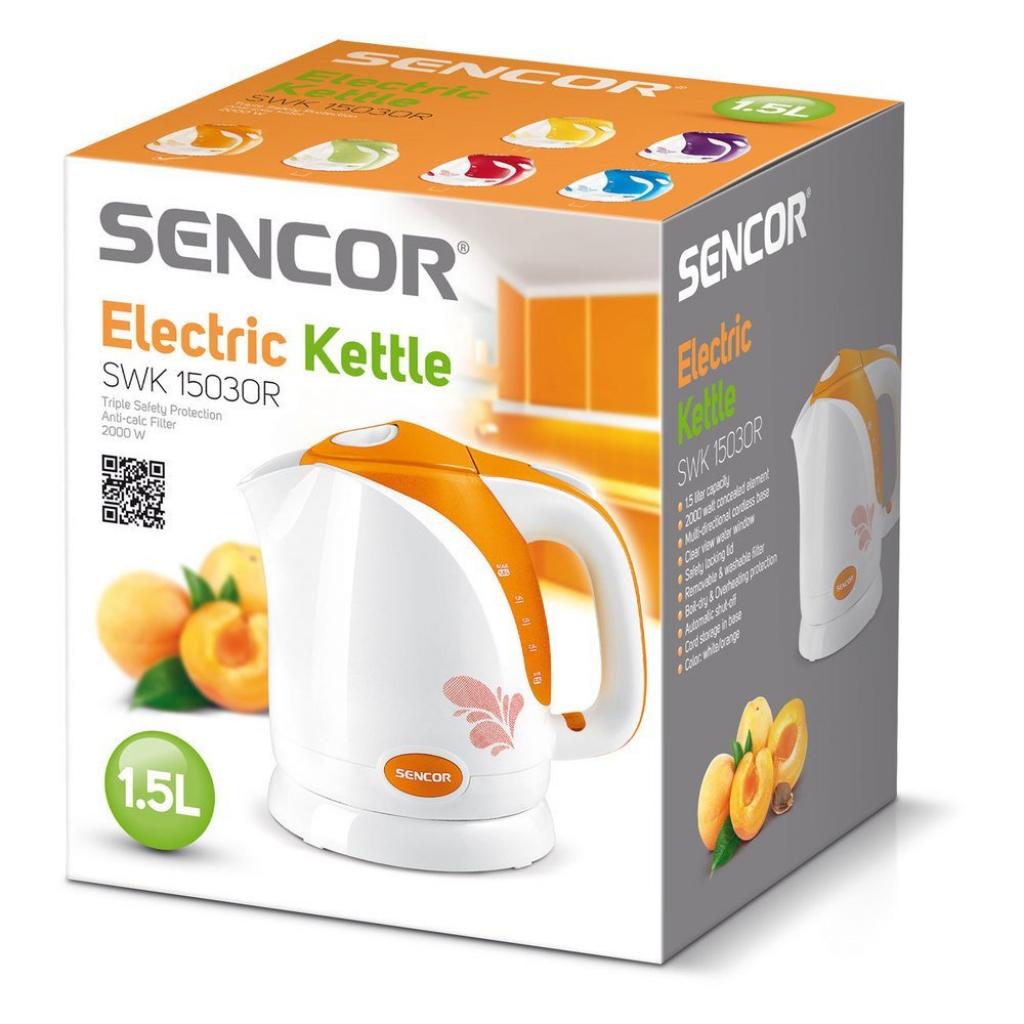 Електрочайник Sencor SWK 1503 OR (SWK1503OR) - зображення 2