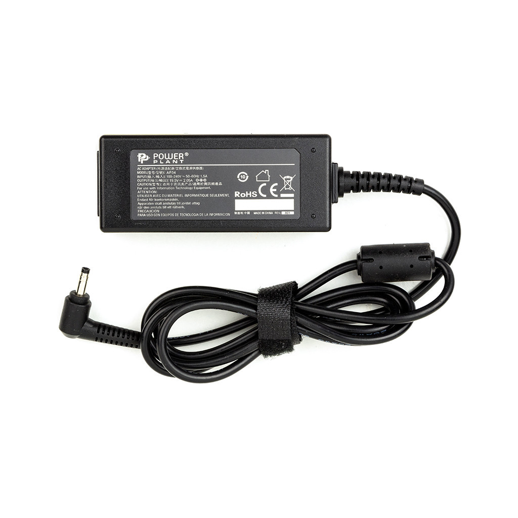 Блок живлення до ноутбуку PowerPlant HP 220V, 19.5V 40W 2.05A (4.0*1.7) (HP40G4017B) - изображение 1