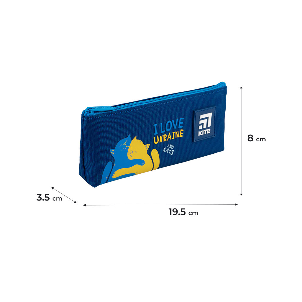 Пенал Kite BE Ukraine (K24-680-3) - зображення 2