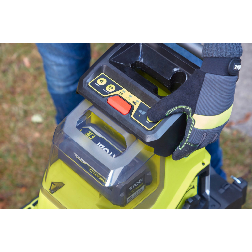 Садовий подрібнювач Ryobi Max Power RY36SHX40-0 36В, 40мм, 55л, фреза низькошумний (без АКБ та ЗУ) (5133005451) - зображення 6