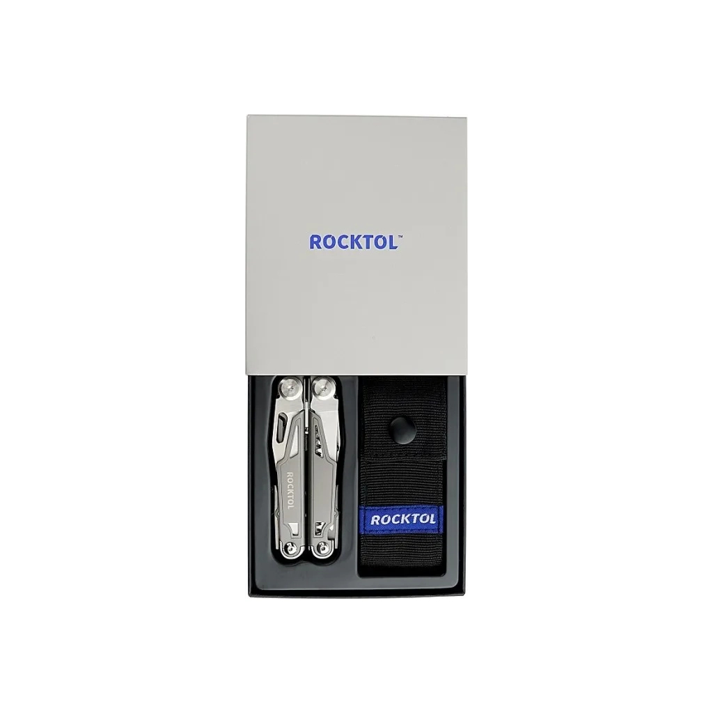 Мультитул Rocktol 19-в-1 з титановим покриттям та нейлоновим чохлом (SK02) - изображение 10