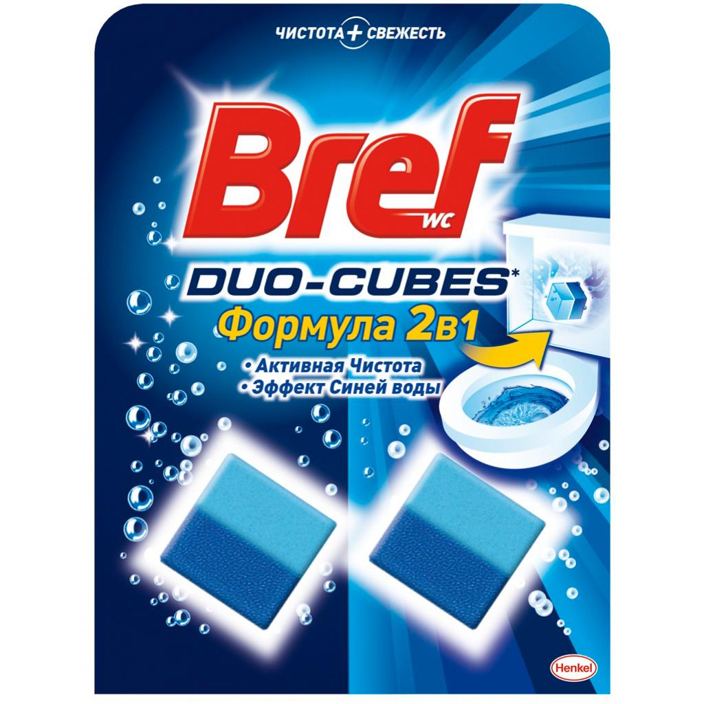 Засіб для чищення унітазу Bref Дуо–Куб 100 г (9000100897242) - изображение 1