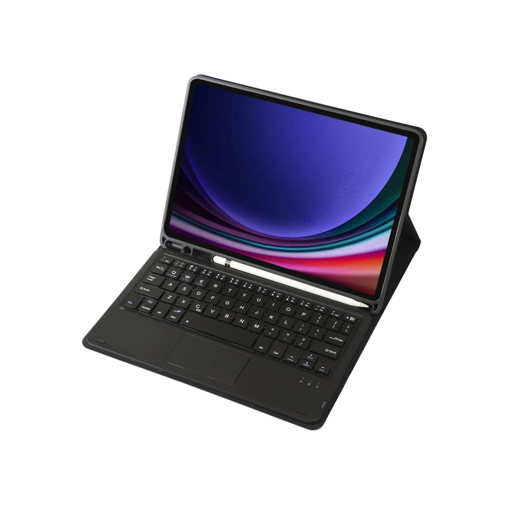 Чохол до планшета BeCover Keyboard+TouchPad Samsung Tab S9 (SM-X710/SM-X716)/S9 FE (SM-X510/SM-X516B) 11.0" Black (712417) - зображення 4