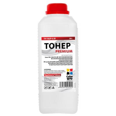 Тонер ColorWay HP LJ P1102/P1606/Canon 725/728 (0.5kg) Premium (TH-1102P-0.5B) - зображення 1