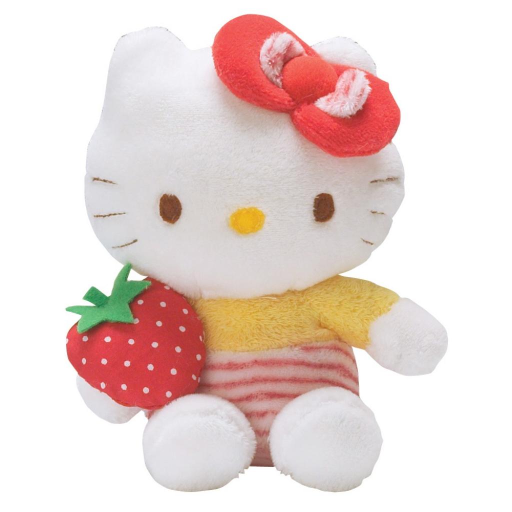 М'яка іграшка Hello Kitty полуниця (150633-4) - зображення 1