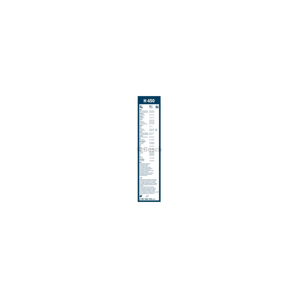 Щітка склоочисника Bosch 3397004763 (3 397 004 763) - зображення 3