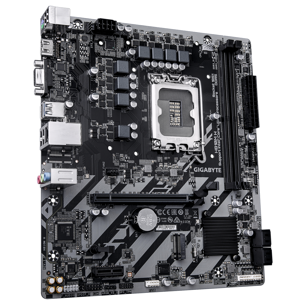 Материнська плата GIGABYTE H810M H - зображення 2
