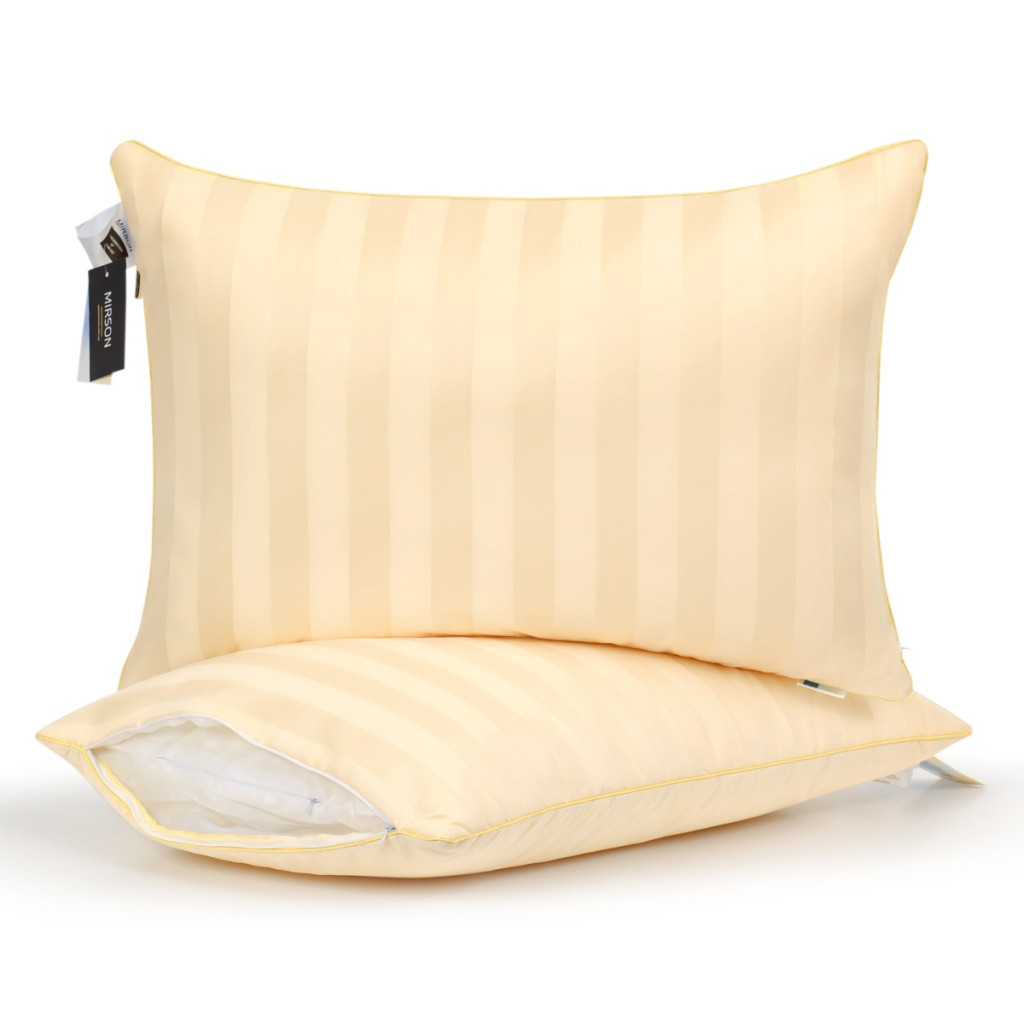 Подушка MirSon антиаллергенна Carmela Eco-Soft Hand Made 492 низька 40х60 с (2200000624734) - зображення 1